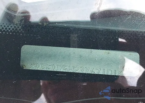 2003 Mercury Grand Marquis Ls из США, поврежденный, VIN 2MEFM75W23X671016